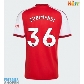 Billiga Arsenal Martin Zubimendi #36 Hemmatröja 2026-27 Kortärmad